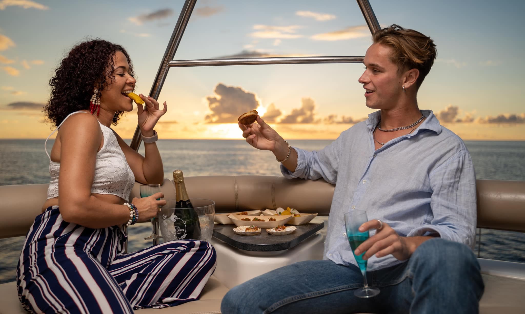 Private luxury catamaran cruise